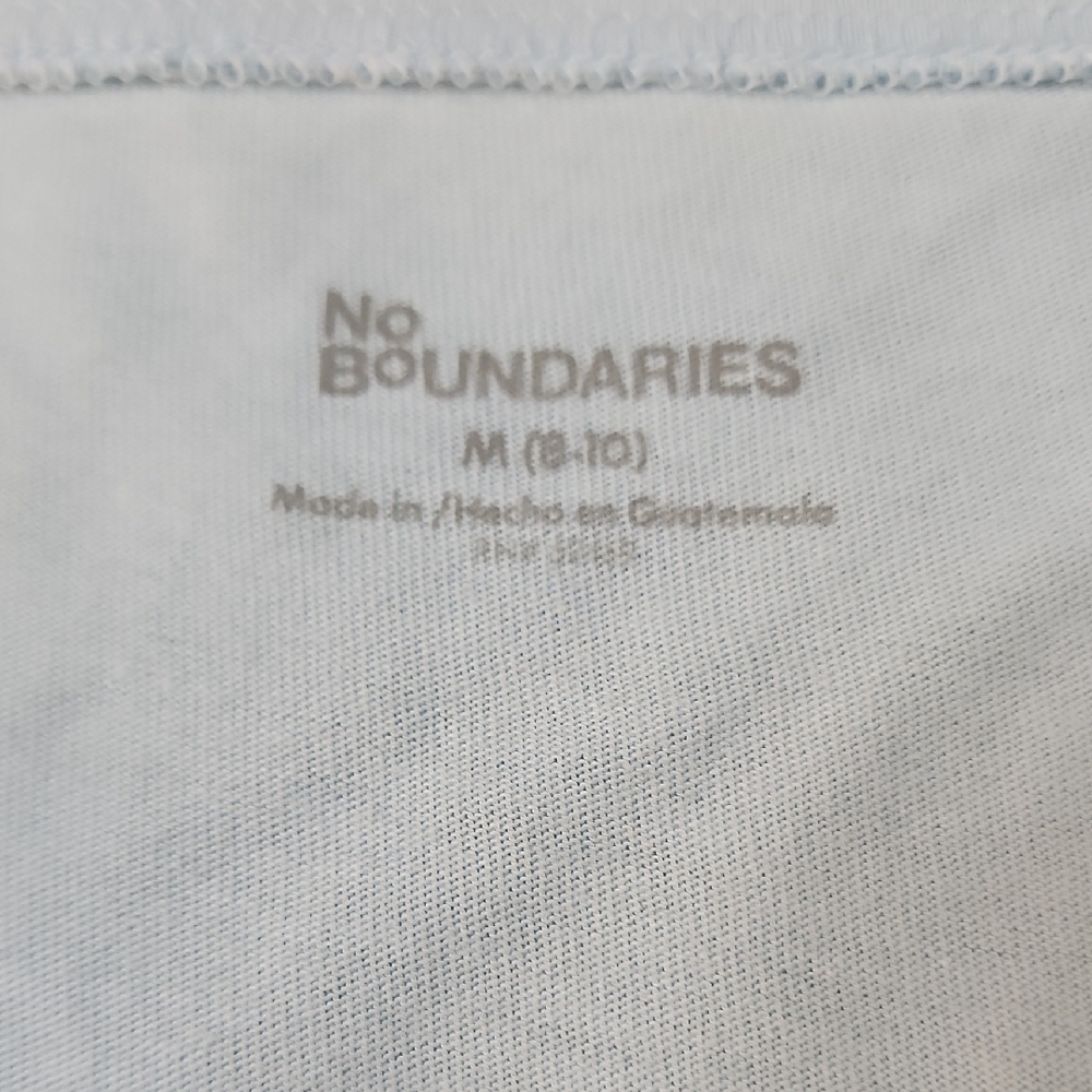 No Boundaries Light Blue Short Sleeve Tee - Picture 2 of 3